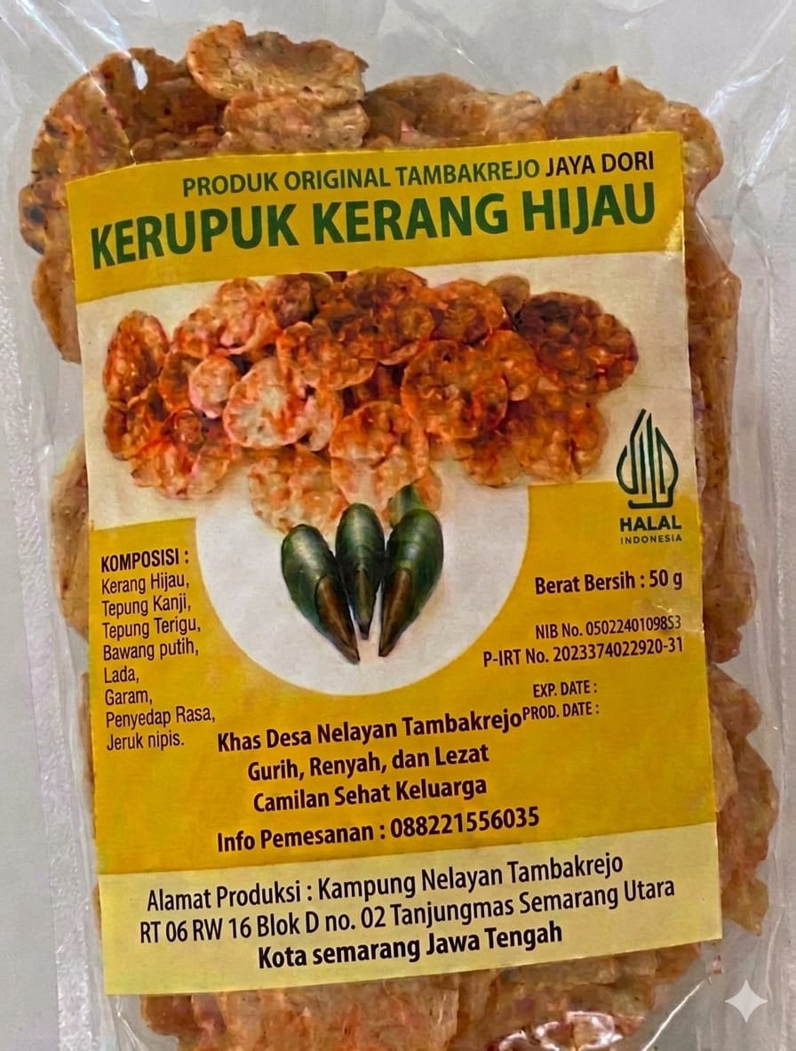 KERUPUK KERANG HIJAU