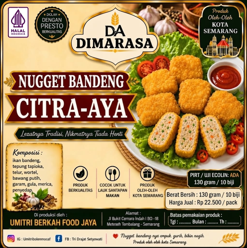 Nugget Bandeng CITRA-AYA Sugih Barokah