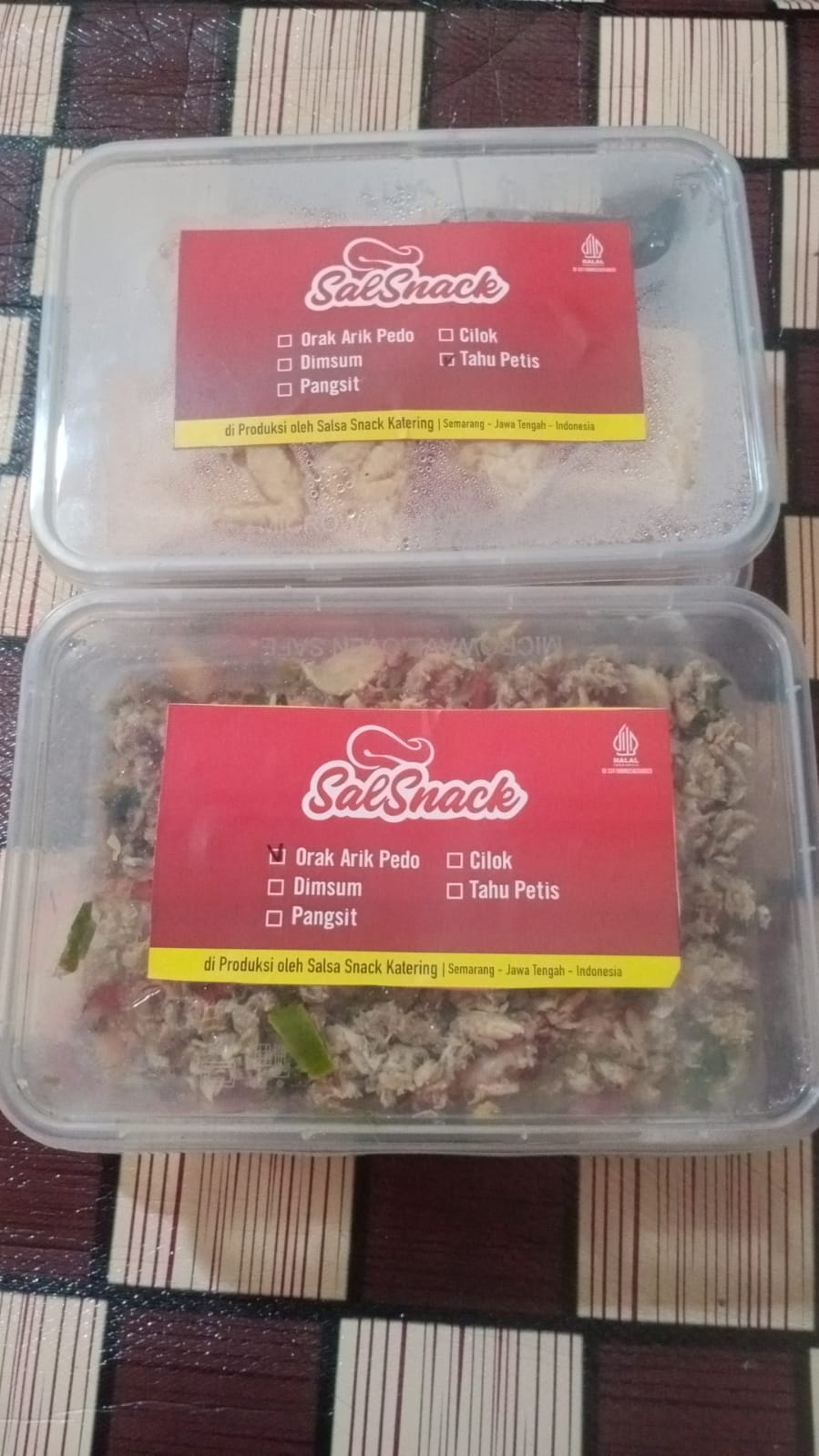 Orak Arik Pedo Salsnack Mukti Jaya