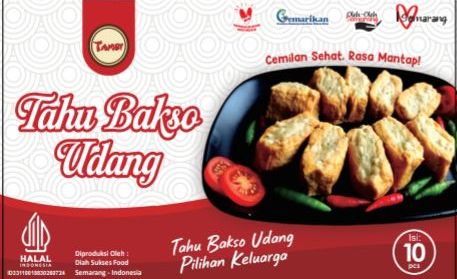 Tahu Bakso Udang Ulam Sari Sejahtera