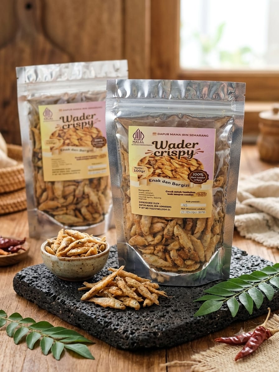 Wader Crispy Mama Irin Ulam Berkah Bongsari