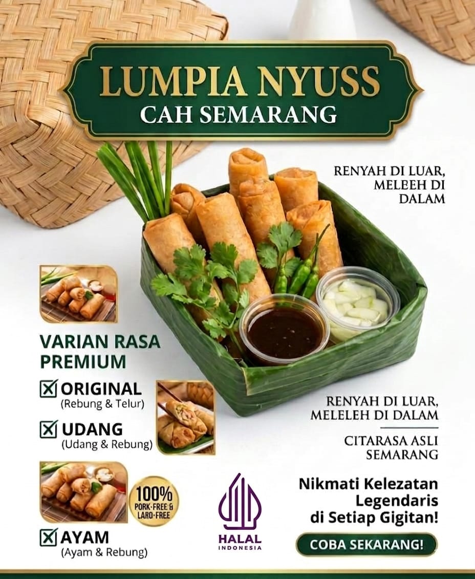 Lumpia Nyuss Ulam Berkah Bongsari