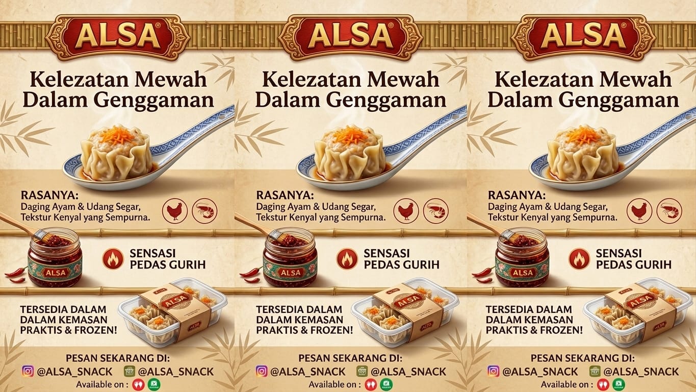 Dimsum Udang & Ayam ALSA Ulam Sari Sejahtera